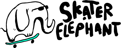 Skater Elephant Logo